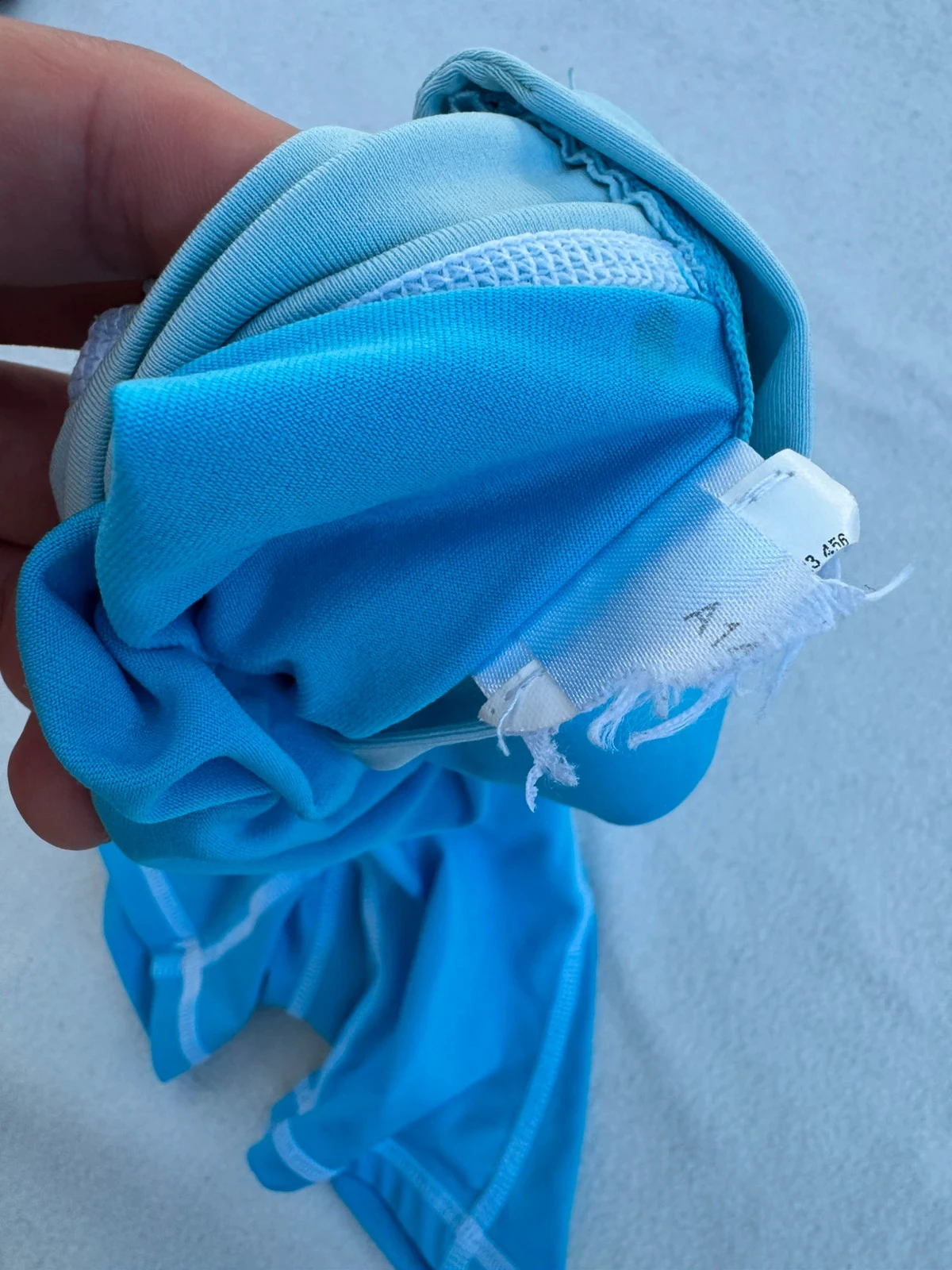 Lote de 2 trajes anti-UV para bebé Nabaiji y Tribord Protección UV 50 6 12 meses – photo 2